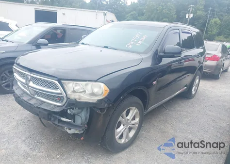 2012 Dodge Durango Crew z USA, uszkodzony, nr VIN 1C4SDHDT7CC247597